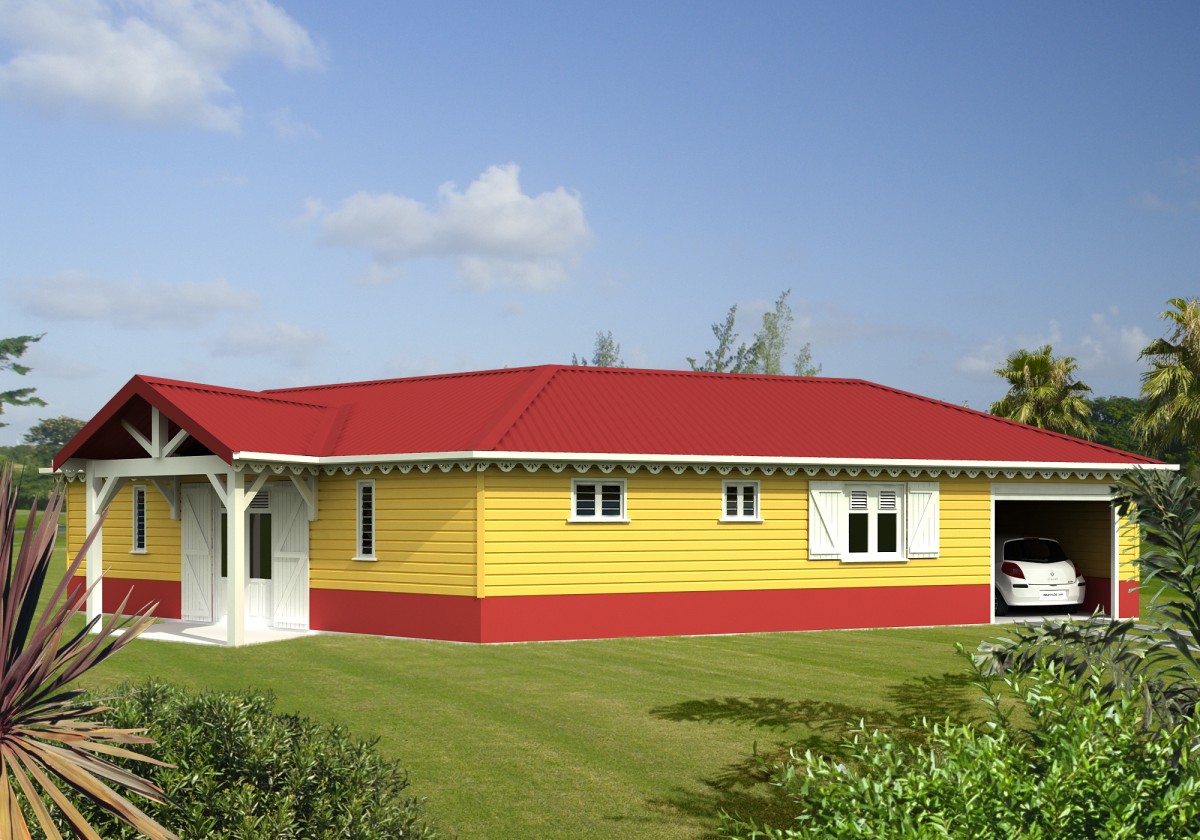 Maisons Caribois modèle Aeria